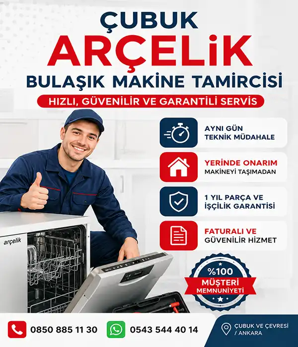 Çubuk Arçelik Bulaşık Makine Tamircisi