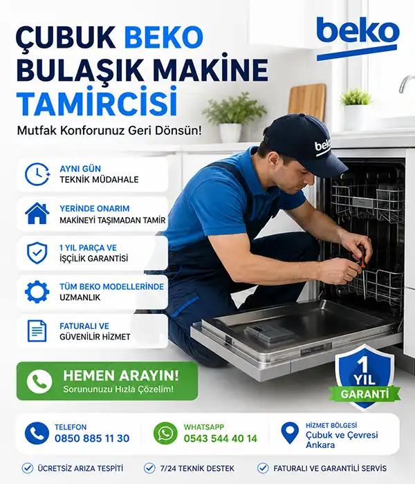 Çubuk Beko Bulaşık Makine Tamircisi
