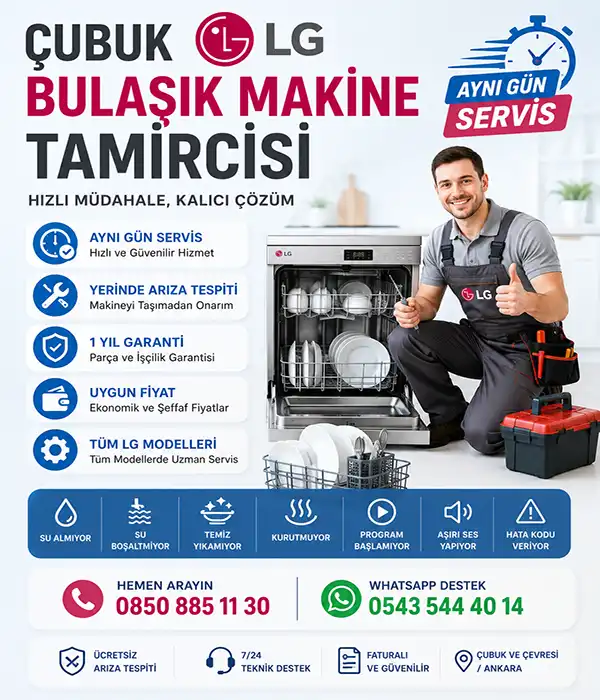 Çubuk LG Bulaşık Makine Tamircisi