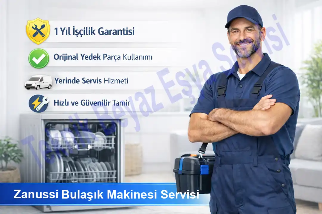 İstanbul Zanussi Bulaşık Makinesi Servisi